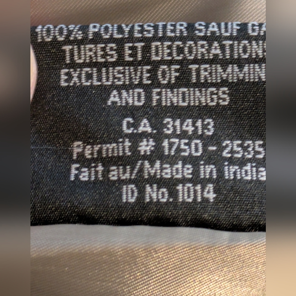 B&C Marble Gray Leather Pants - Picture 14 of 15